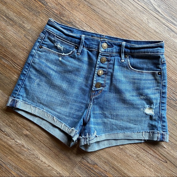 Abercrombie & Fitch Jean Shorts - Picture 3 of 9